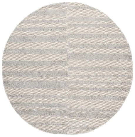 Safavieh Natura 6'-0" x 6'-0" Rug in Light Grey / Ivory