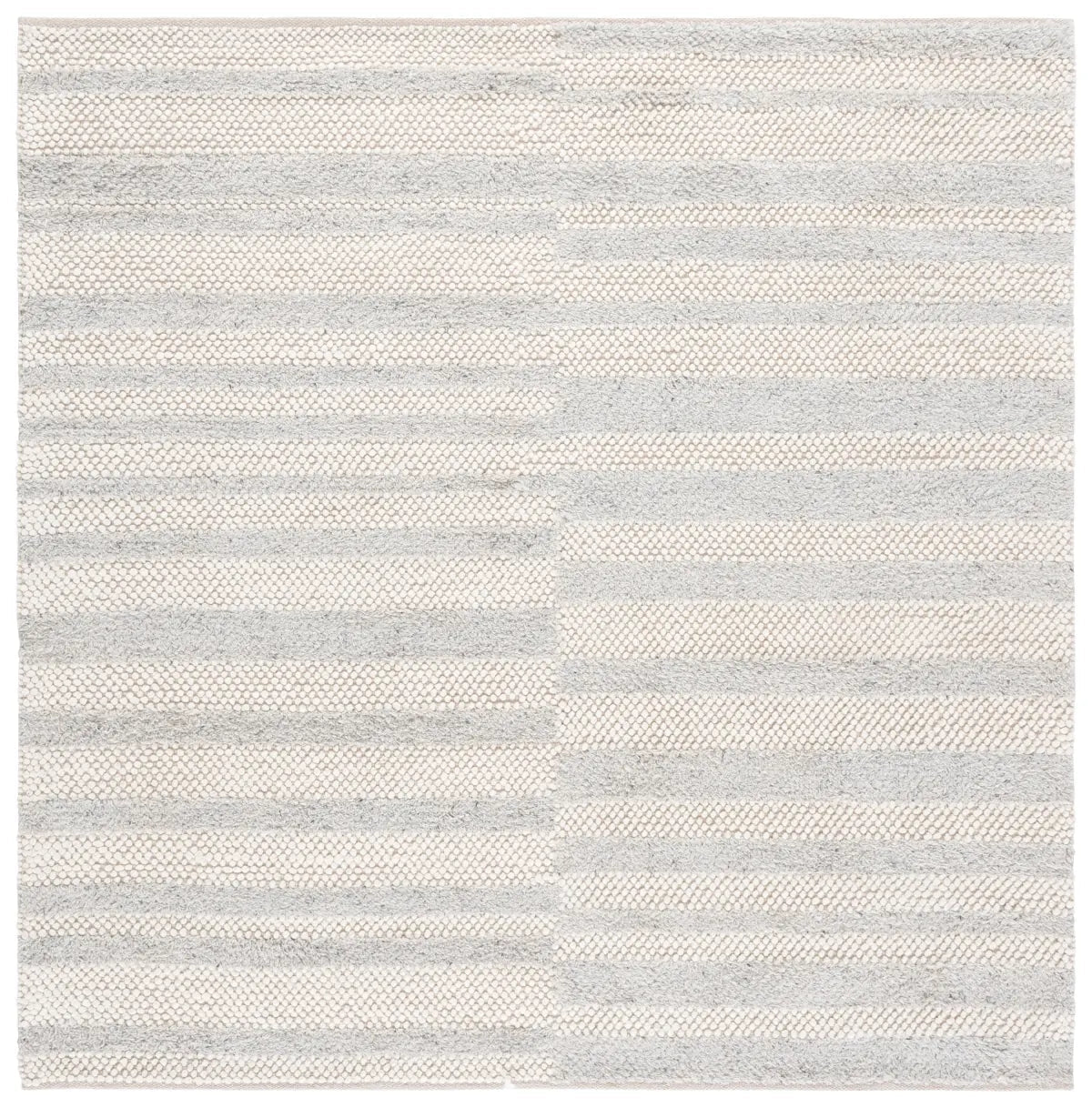 Safavieh Natura 6'-0" x 6'-0" Rug in Light Grey / Ivory