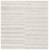 Safavieh Natura 6'-0" x 6'-0" Rug in Light Grey / Ivory