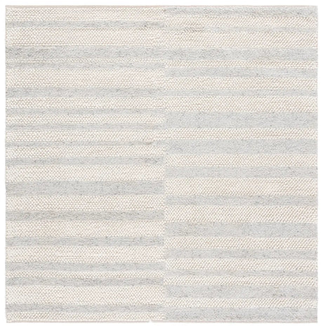 Safavieh Natura 6'-0" x 6'-0" Rug in Light Grey / Ivory