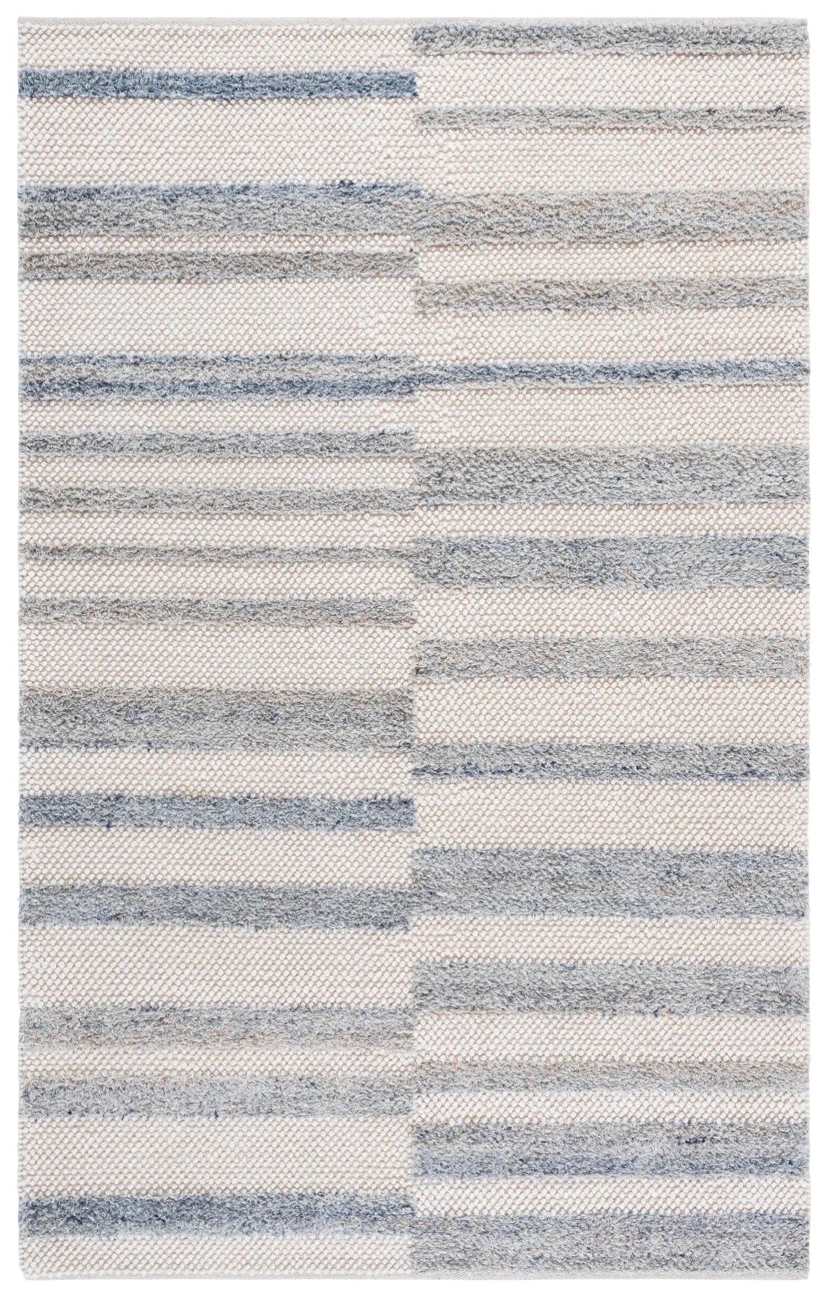 Safavieh Natura 4'-0" x 6'-0" Rug in Blue / Ivory