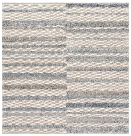 Safavieh Natura 6'-0" x 6'-0" Rug in Blue / Ivory