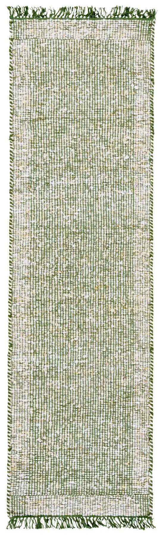 Safavieh Natura 2'-3" x 8'-0" Rug in Green / Ivory