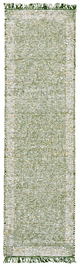Safavieh Natura 2'-3" x 8'-0" Rug in Green / Ivory