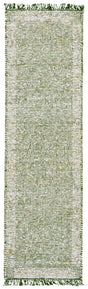 Safavieh Natura 2'-3" x 8'-0" Rug in Green / Ivory