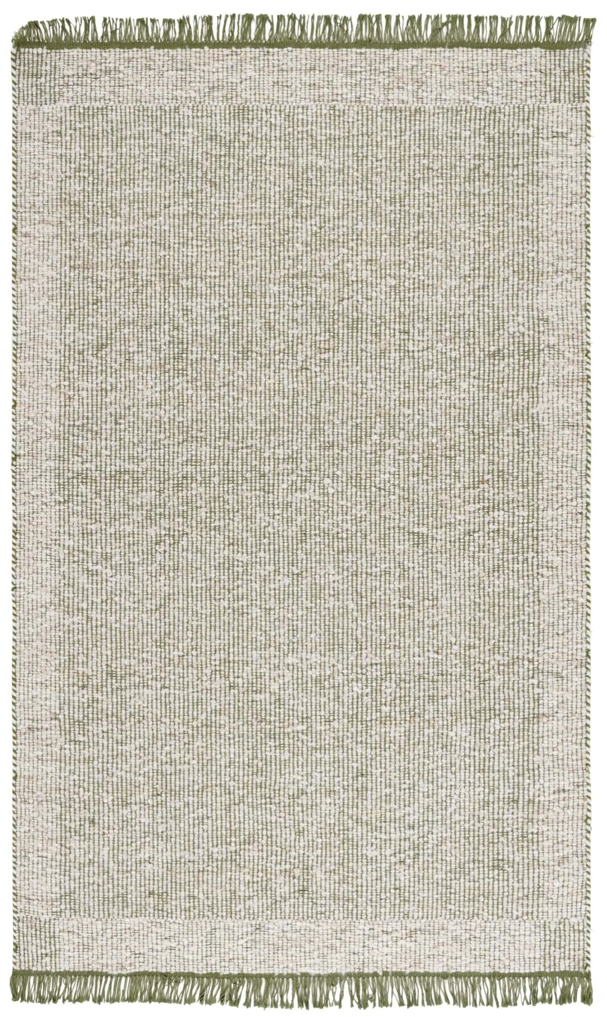 Safavieh Natura 5'-0" x 8'-0" Rug in Green / Ivory