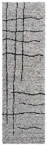 Safavieh Natura 2'-3" x 8'-0" Rug in Grey / Black