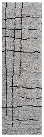 Safavieh Natura 2'-3" x 8'-0" Rug in Grey / Black