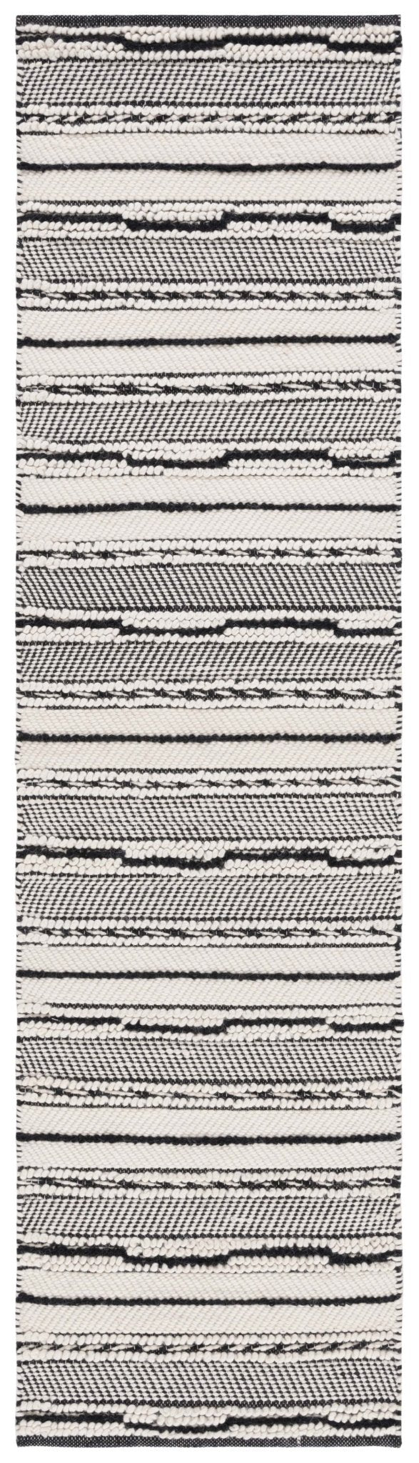 Safavieh Natura Nat281Z Black/Ivory Rug.