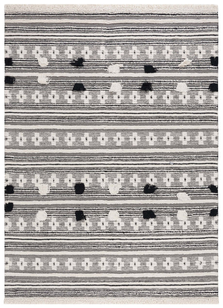 Safavieh Natura Nat282Z Black/Ivory Rug.