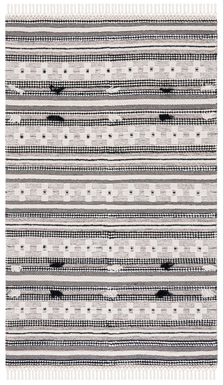Safavieh Natura Nat282Z Black/Ivory Rug.