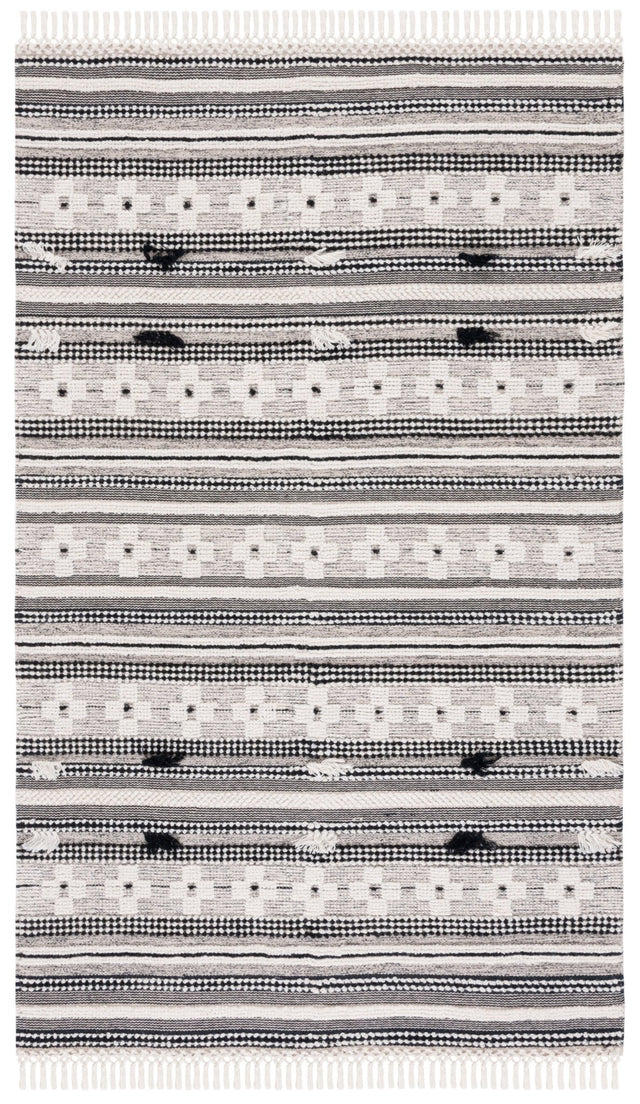 Safavieh Natura Nat282Z Black/Ivory Rug.