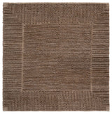 Safavieh Natura 6'-0" x 6'-0" Rug in Brown
