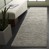 Safavieh Natura 2'-3" x 8'-0" Rug in Grey / Ivory