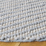 Safavieh Natura 6'-0" x 6'-0" Rug in Light Blue / Ivory