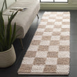 Safavieh Natura 2'-3" x 8'-0" Rug in Taupe / Ivory