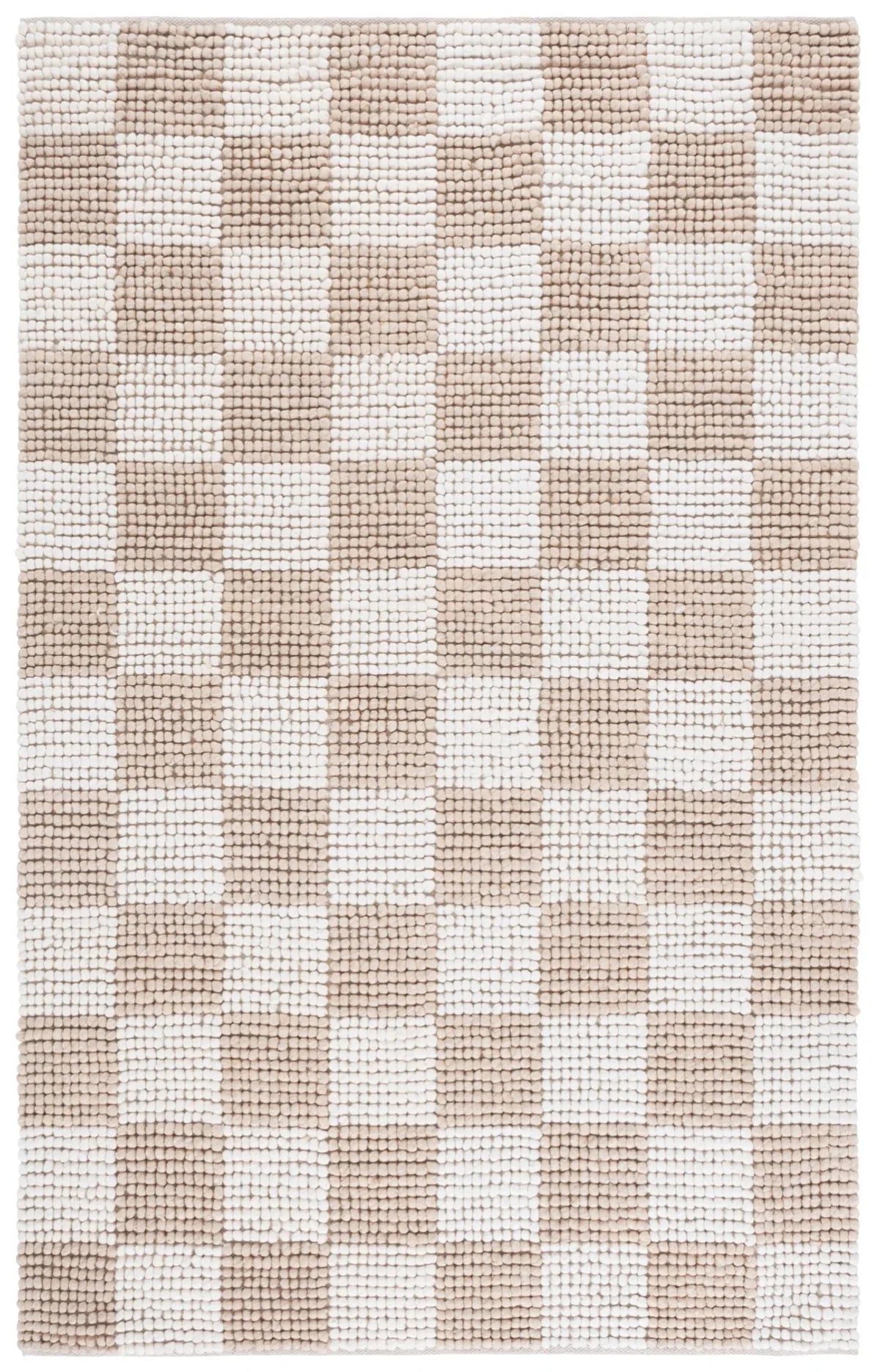 Safavieh Natura 4'-0" x 6'-0" Rug in Taupe / Ivory