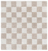 Safavieh Natura 6'-0" x 6'-0" Rug in Taupe / Ivory