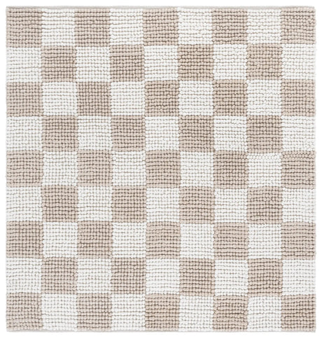 Safavieh Natura 6'-0" x 6'-0" Rug in Taupe / Ivory