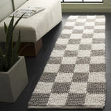 Safavieh Natura 2'-3" x 8'-0" Rug in Grey / Ivory