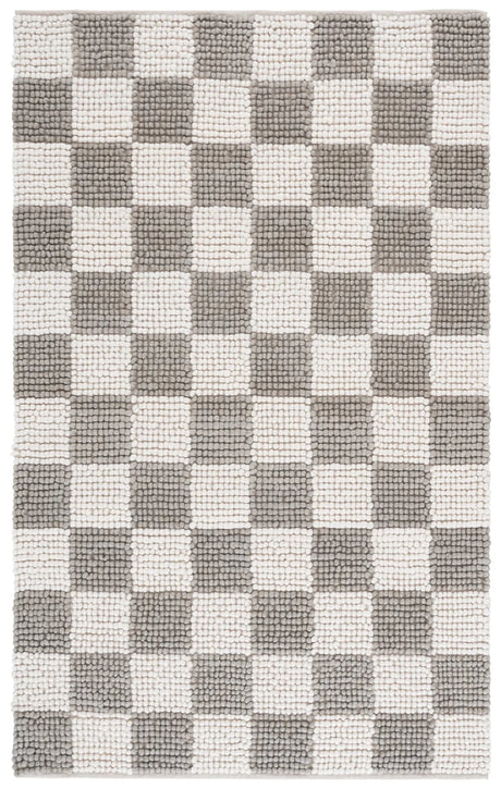 Safavieh Natura 4'-0" x 6'-0" Rug in Grey / Ivory