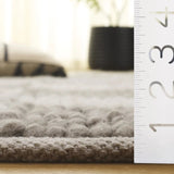 Safavieh Natura 4'-0" x 6'-0" Rug in Grey / Ivory