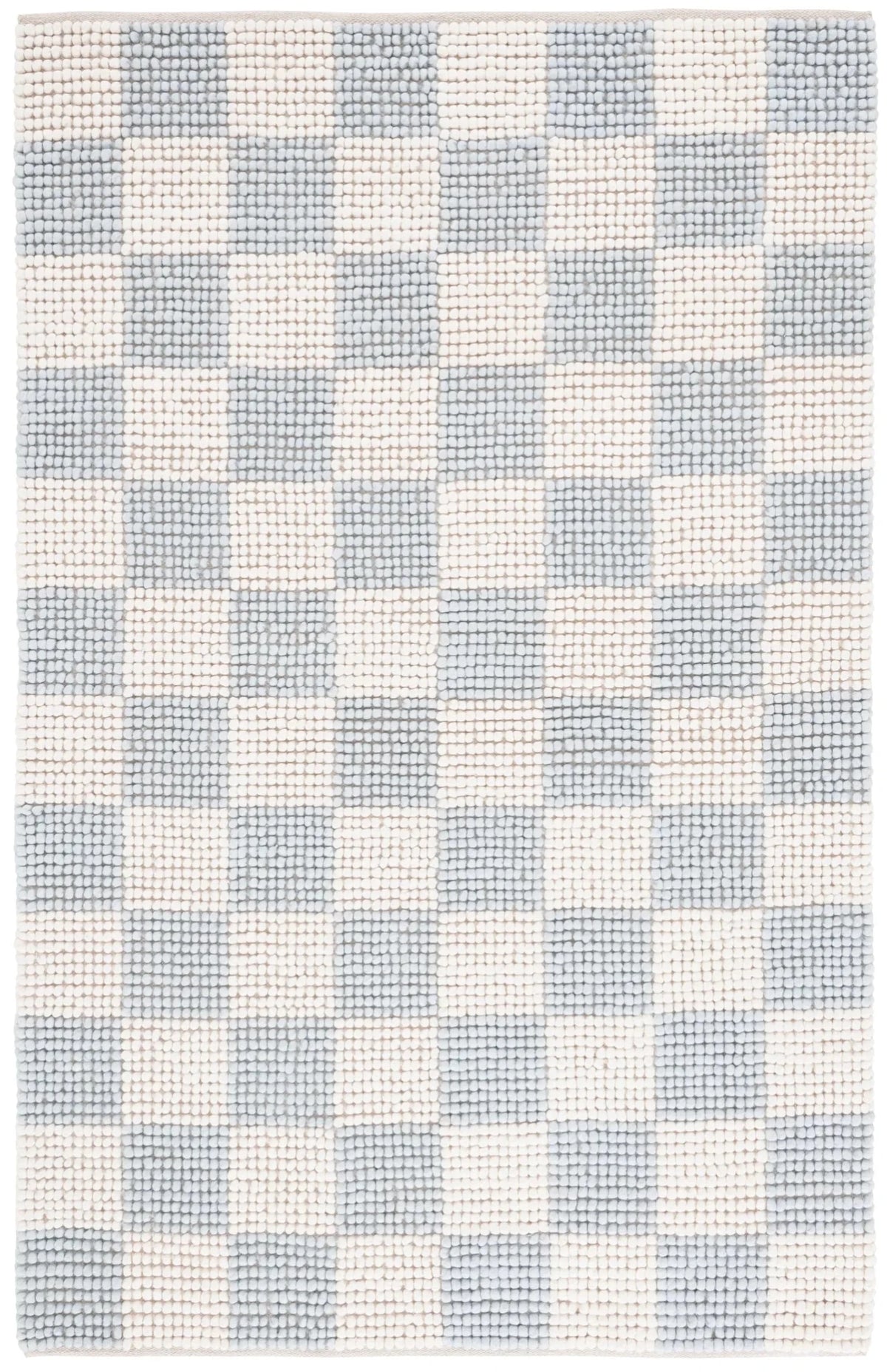 Safavieh Natura 4'-0" x 6'-0" Rug in Light Blue / Ivory