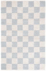 Safavieh Natura 4'-0" x 6'-0" Rug in Light Blue / Ivory