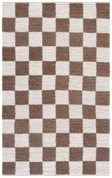 Safavieh Natura 4'-0" x 6'-0" Rug in Brown / Ivory