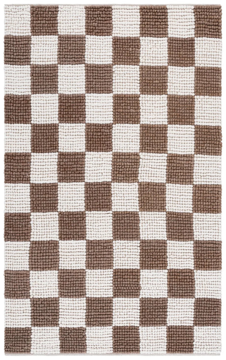 Safavieh Natura 4'-0" x 6'-0" Rug in Brown / Ivory