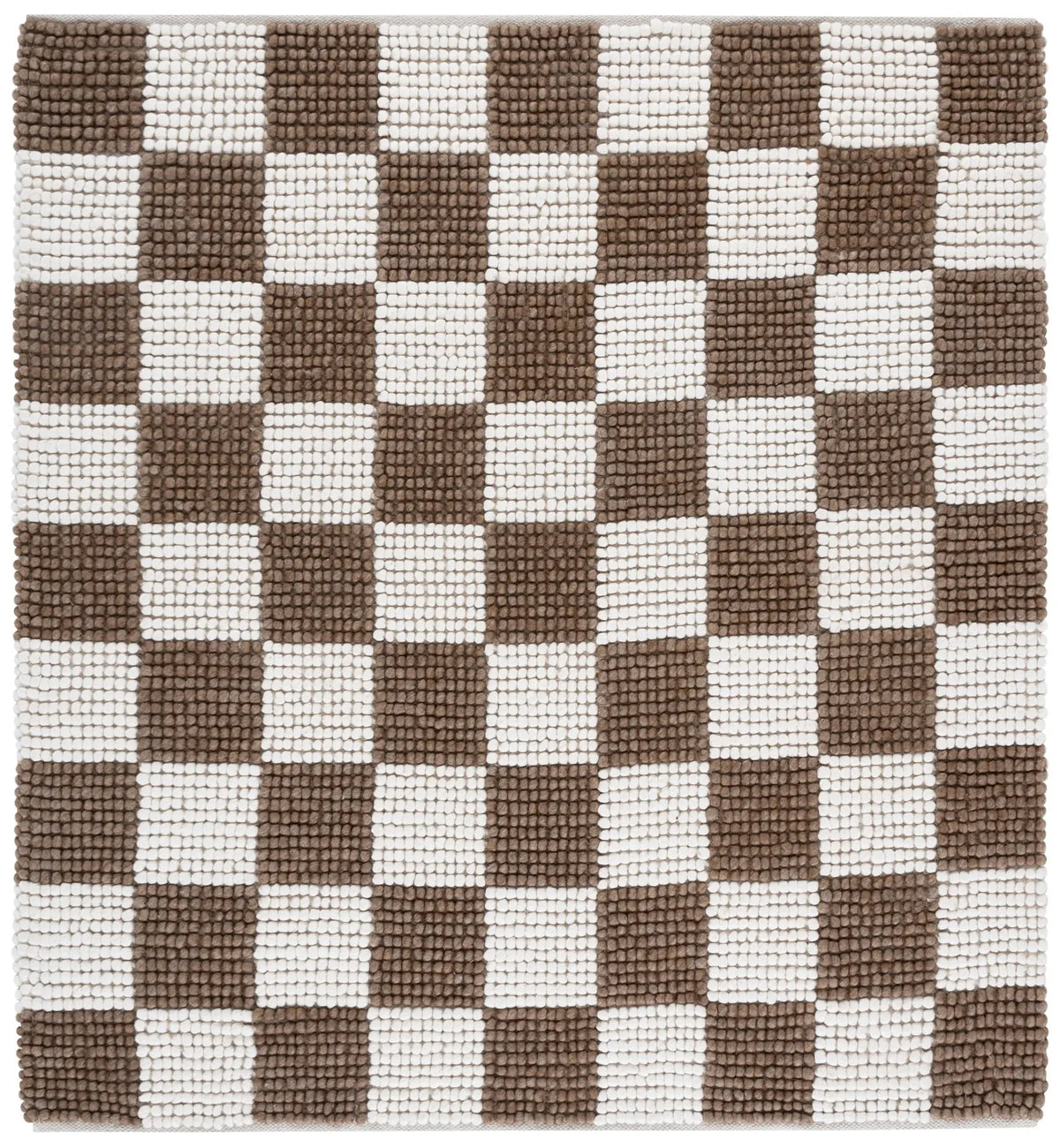 Safavieh Natura 6'-0" x 6'-0" Rug in Brown / Ivory