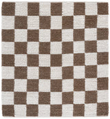Safavieh Natura 6'-0" x 6'-0" Rug in Brown / Ivory