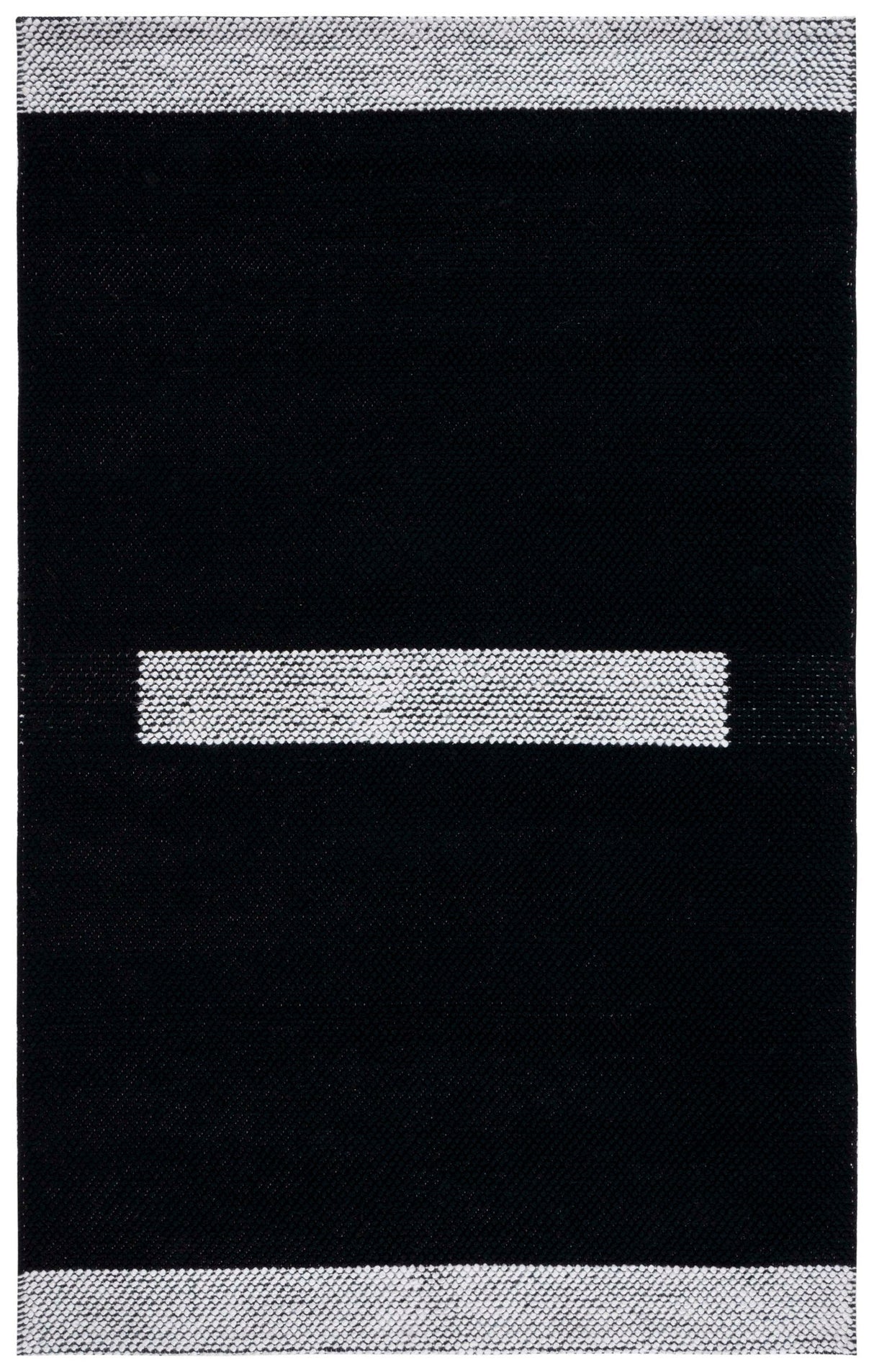 Safavieh Natura Nat324Z Black/Ivory Rug.