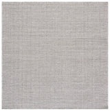 Safavieh Natura 6'-0" x 6'-0" Rug in Grey / Ivory