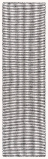 Safavieh Natura 2'-3" x 8'-0" Rug in Dark Grey / Ivory