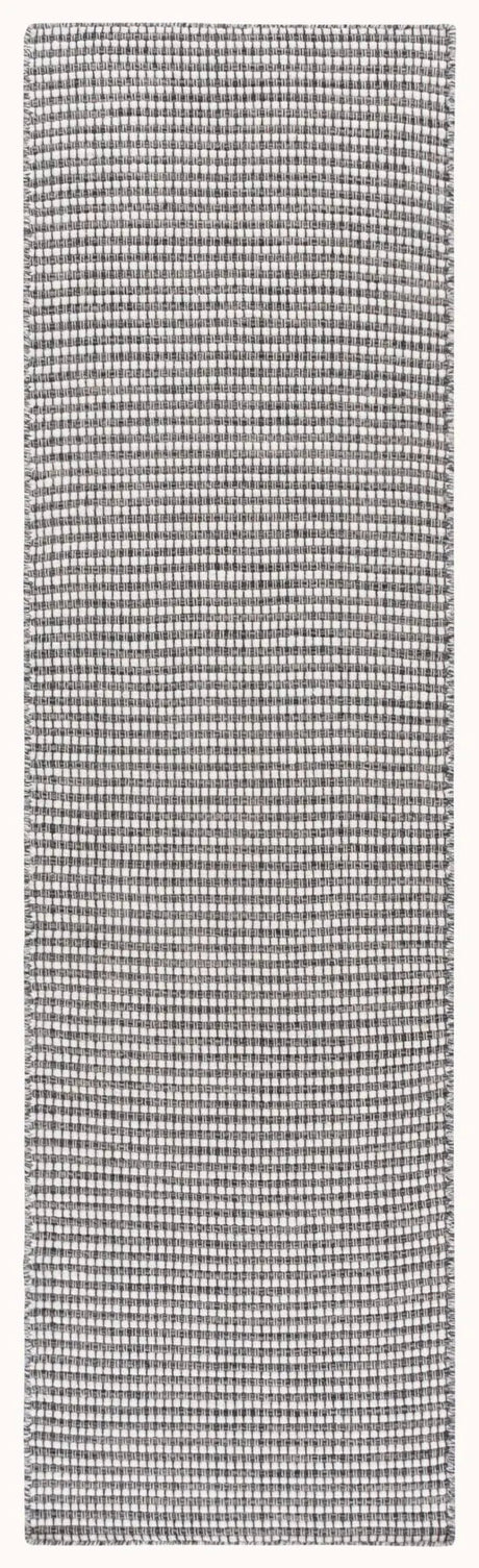 Safavieh Natura 2'-3" x 8'-0" Rug in Dark Grey / Ivory