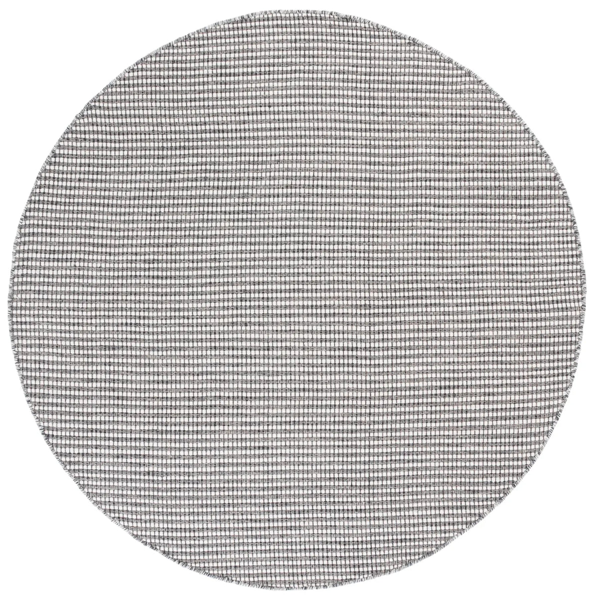 Safavieh Natura 6'-0" x 6'-0" Rug in Dark Grey / Ivory