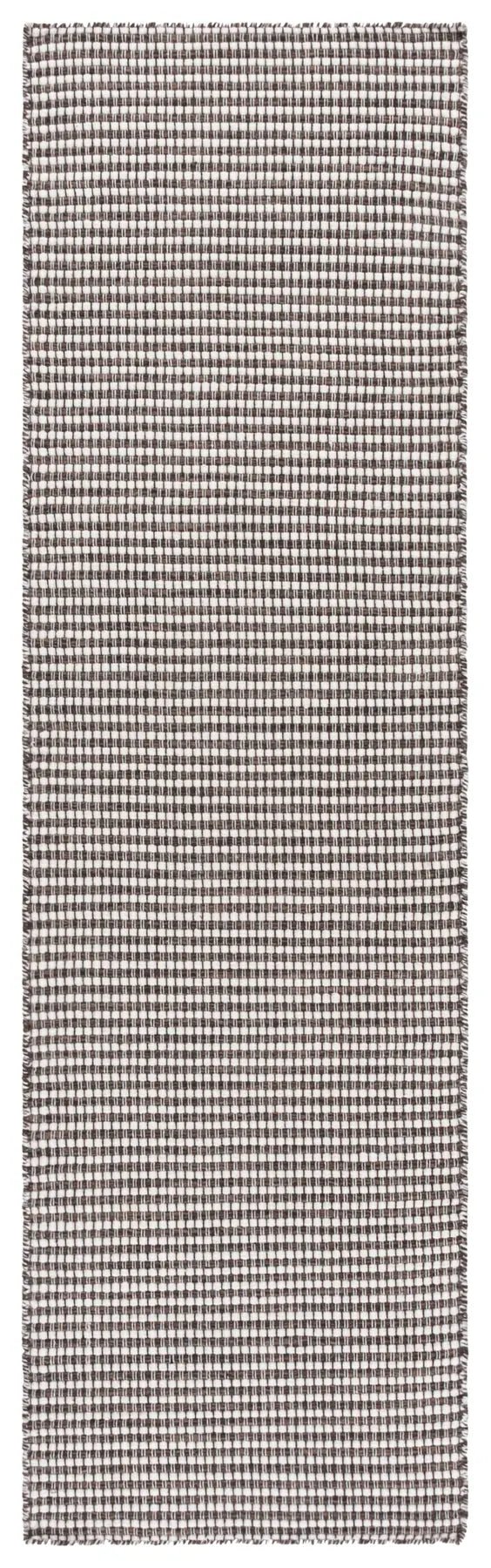 Safavieh Natura 2'-3" x 8'-0" Rug in Charcoal / Ivory