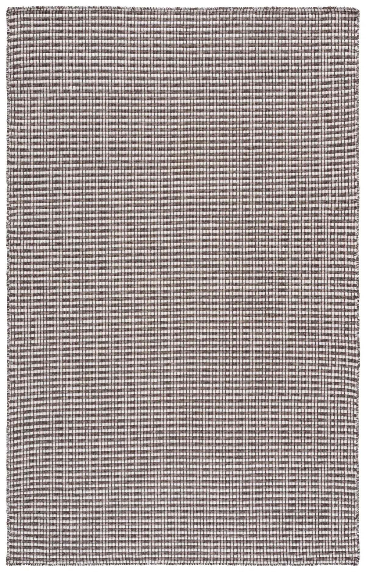 Safavieh Natura 4'-0" x 6'-0" Rug in Charcoal / Ivory