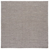 Safavieh Natura 6'-0" x 6'-0" Rug in Charcoal / Ivory