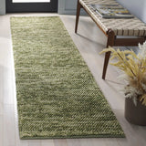 Safavieh Natura 2'-3" x 9'-0" Rug in Green / Ivory
