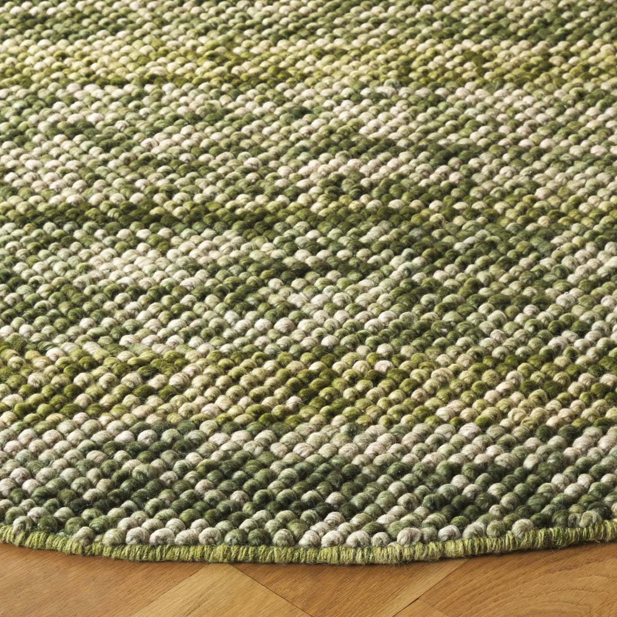 Safavieh Natura 6'-0" x 6'-0" Rug in Green / Ivory