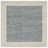 Safavieh Natura 6'-0" x 6'-0" Rug in Ivory / Navy