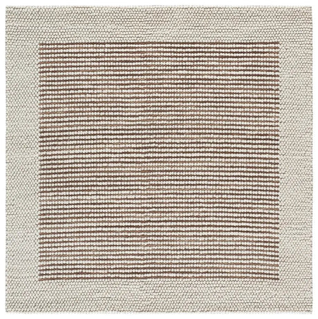 Safavieh Natura 6'-0" x 6'-0" Rug in Ivory / Rust