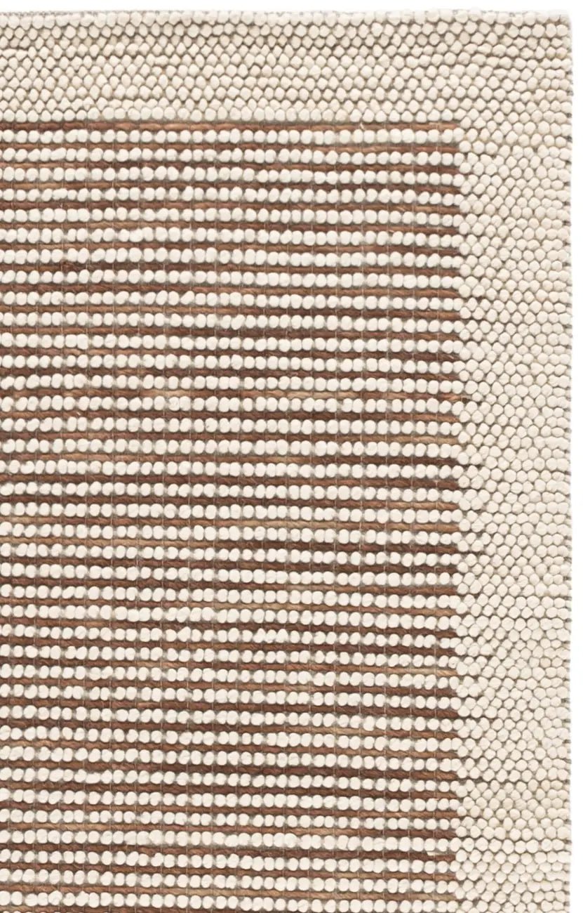 Safavieh Natura 5'-0" x 8'-0" Rug in Ivory / Rust