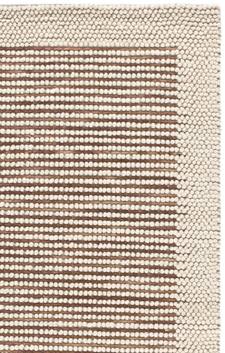 Safavieh Natura 5'-0" x 8'-0" Rug in Ivory / Rust