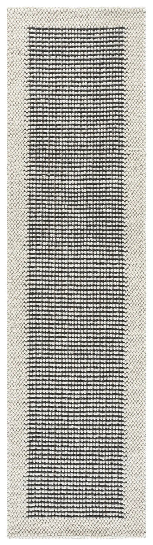 Safavieh Natura 2'-3" x 9'-0" Rug in Ivory / Black