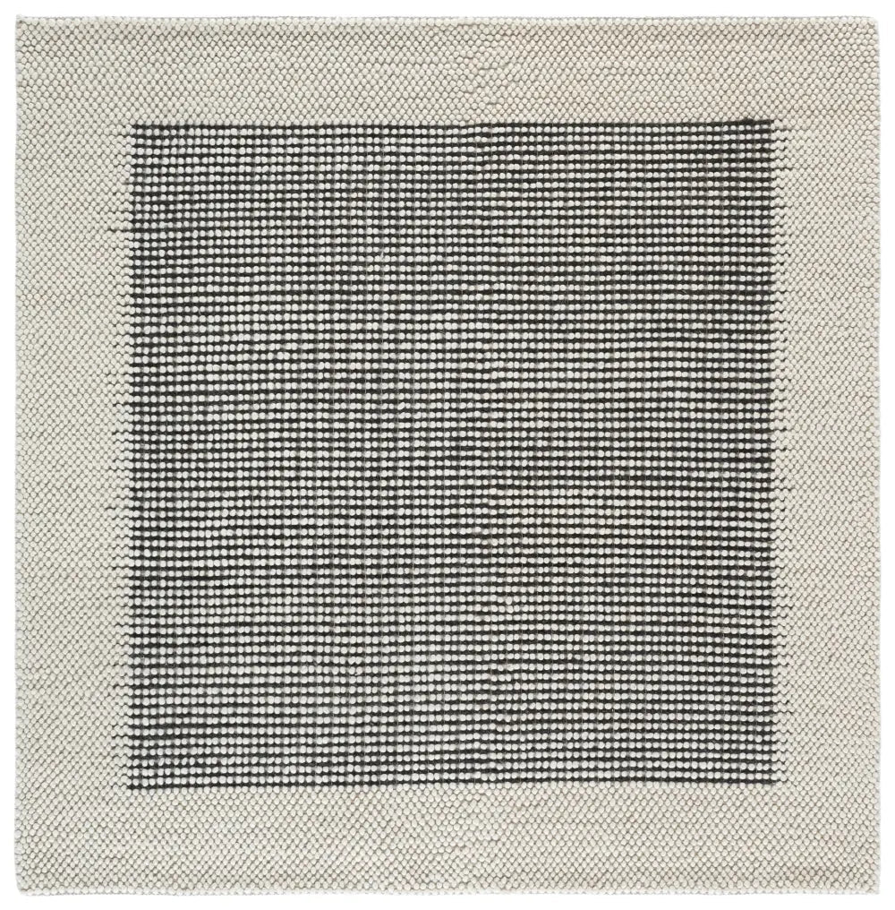 Safavieh Natura 6'-0" x 6'-0" Rug in Ivory / Black