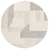 Safavieh Natura 6'-0" x 6'-0" Rug in Ivory / Charcoal