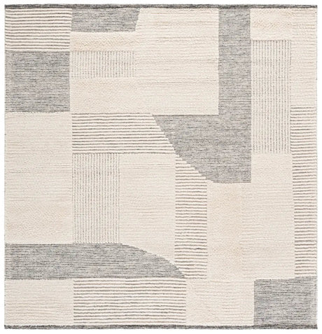 Safavieh Natura 6'-0" x 6'-0" Rug in Ivory / Charcoal